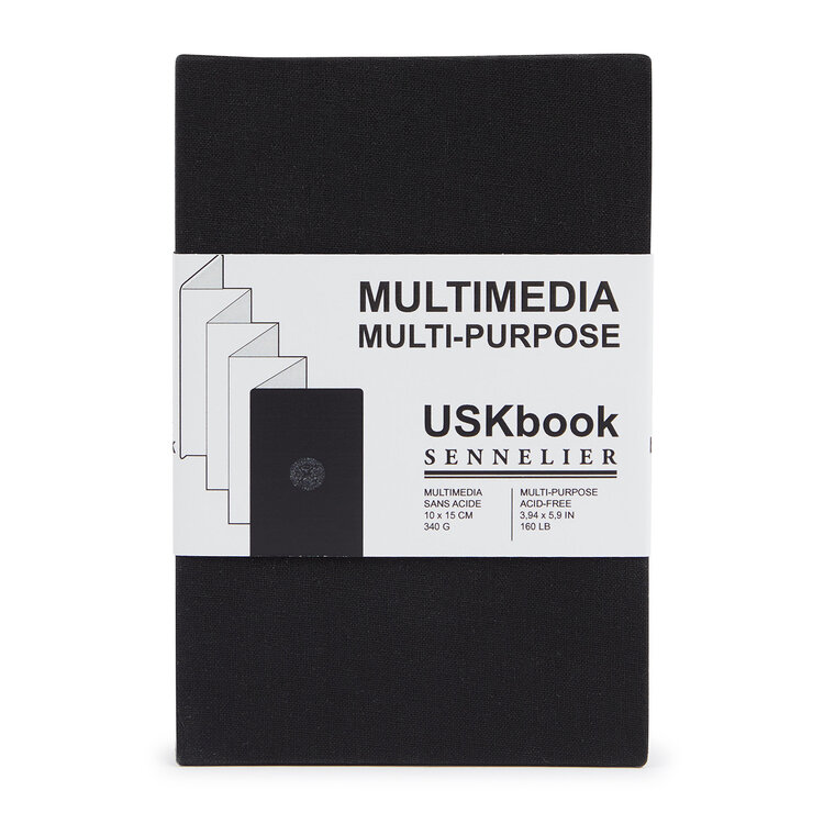 Sennelier leporello multimedia (uskbook) 10.3x15.2cm