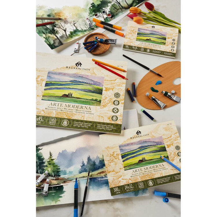 Magnani 1404 Arte Moderna - gemengde technieken papier (300)