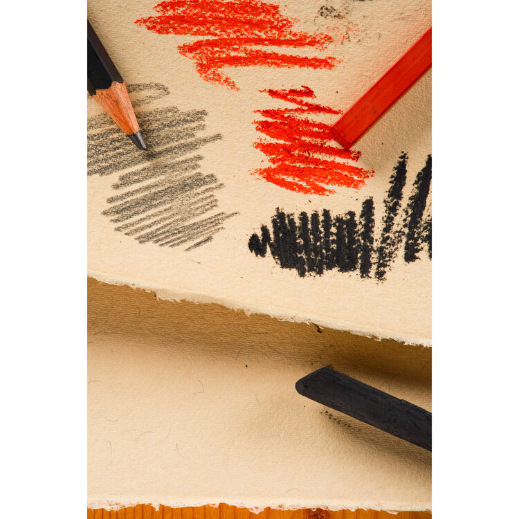 Magnani 1404 Annigoni tekenblok - bruin papier