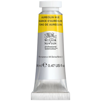 Winsor & Newton 016 PRO aquarelverf tube 14ml - aureolin