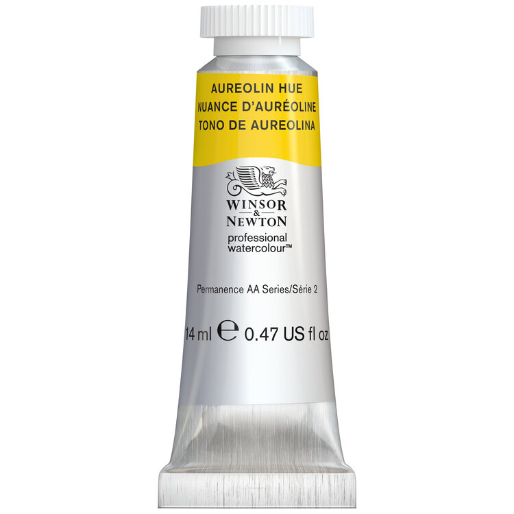 Winsor & Newton 016 PRO aquarelverf tube 14ml - aureolin