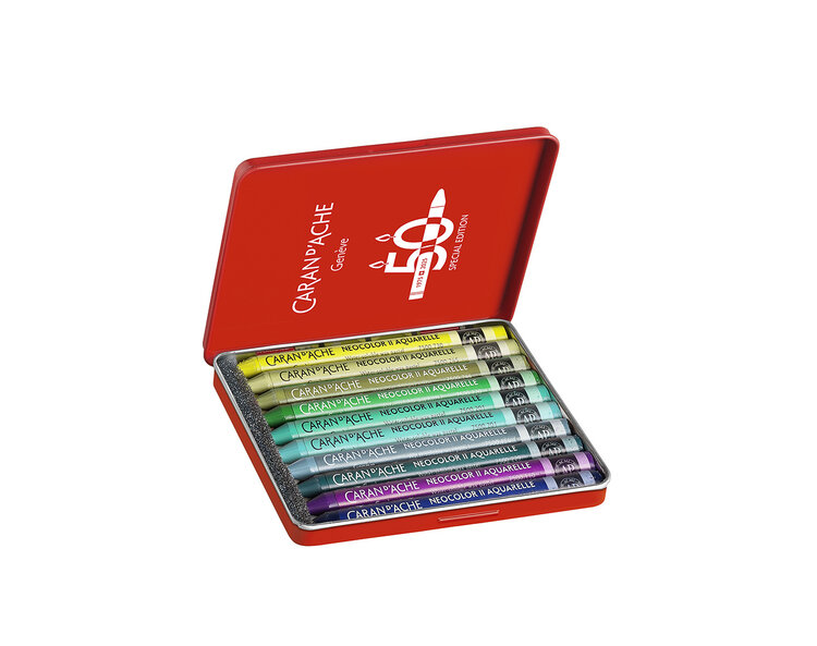 Caran d'Ache lush Neocolor II (10) Special Edition