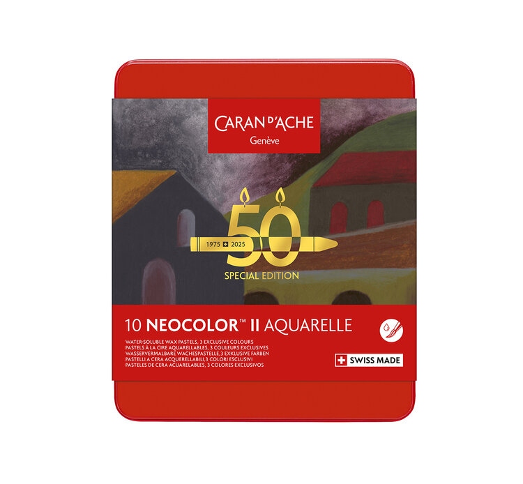 Caran d'Ache dark Neocolor II (10) Special Edition