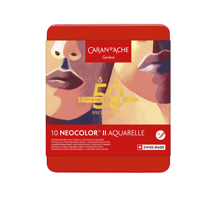 Caran d'Ache portrait Neocolor II (10) Special Edition