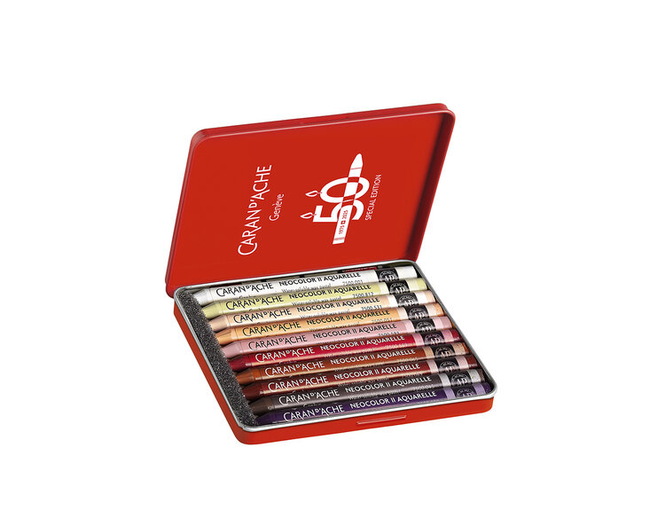 Caran d'Ache portrait Neocolor II (10) Special Edition