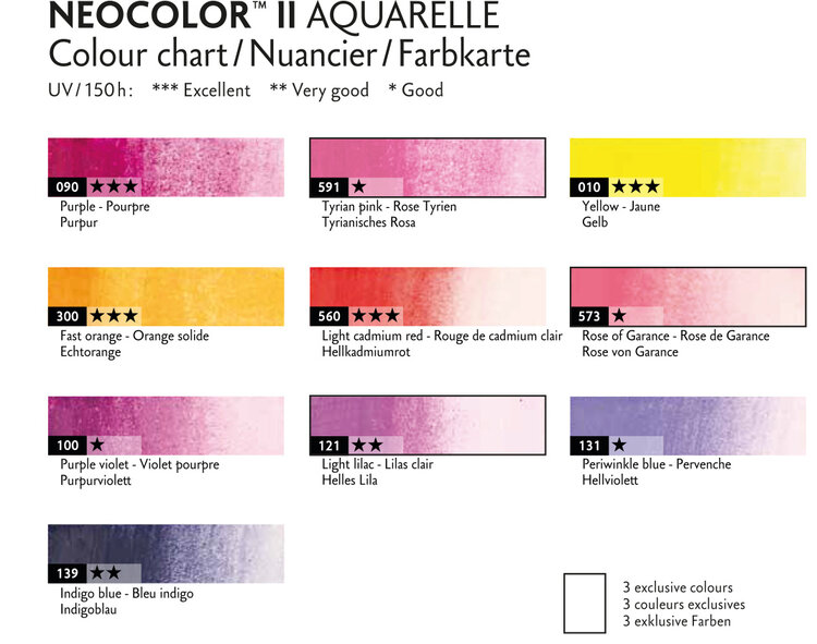 Caran d'Ache pop Neocolor II (10) Special Edition