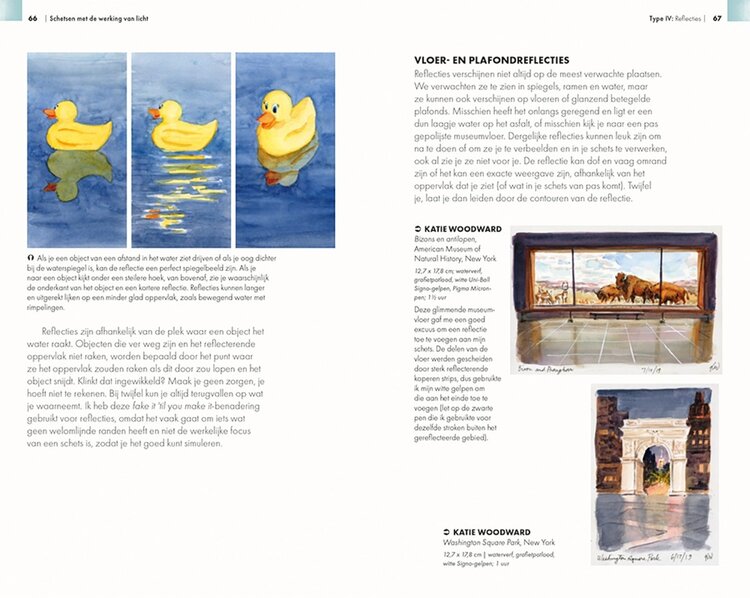 Librero boek, Schetsen met de werking van licht - Katie Woodward