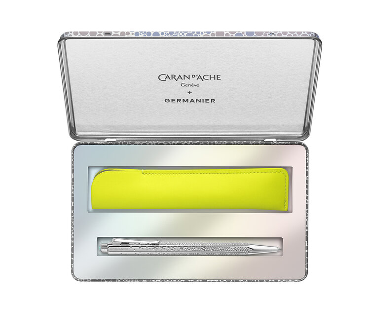 Caran d'Ache (schrijfwaren) Ecridor ballpoint Germanier met lederen etui
