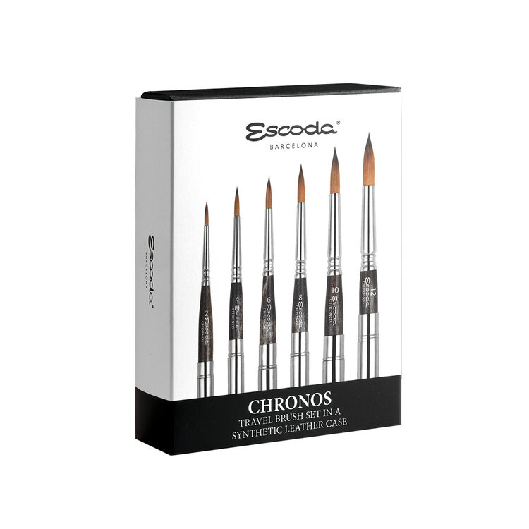 Escoda reispenselen aquarel Chronos (1246)