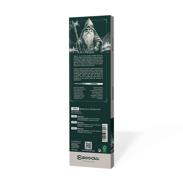 Escoda Scenic miniature set penselen (8864)