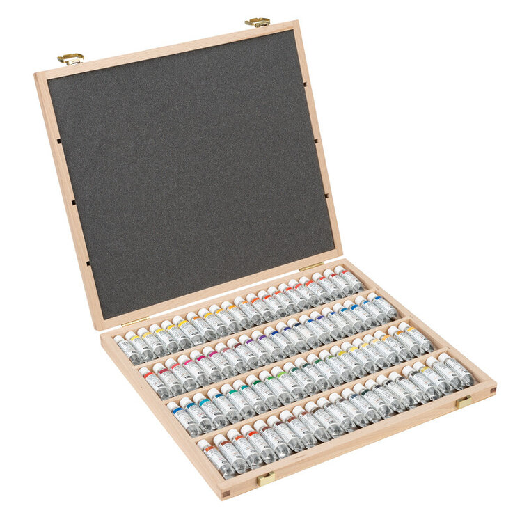 Schmincke (Horadam) kist met aquarelverf 80x 5ml