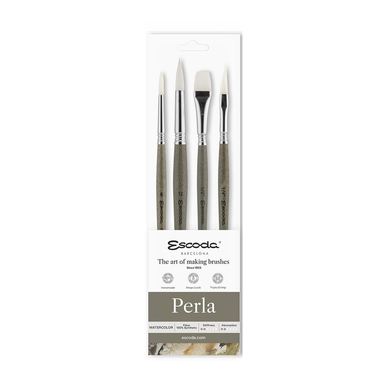 Escoda Perla aquarelpenselen set