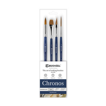 Escoda Chronos aquarelpenselen set