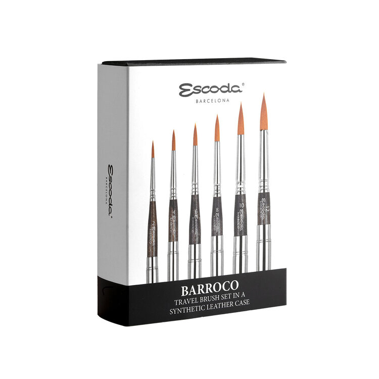 Escoda reis set aquarelpenselen (6) Barroco (1247)