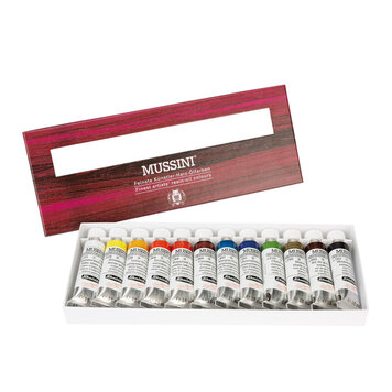 Schmincke (Mussini) olieverf set 12x 15ml