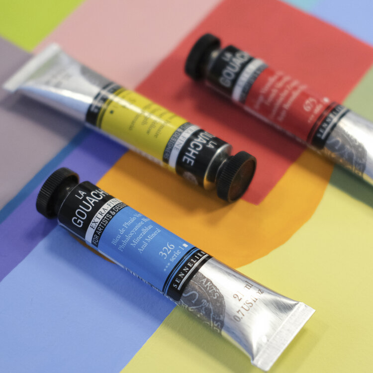 Sennelier gouache extra fine - set 10x 21ml