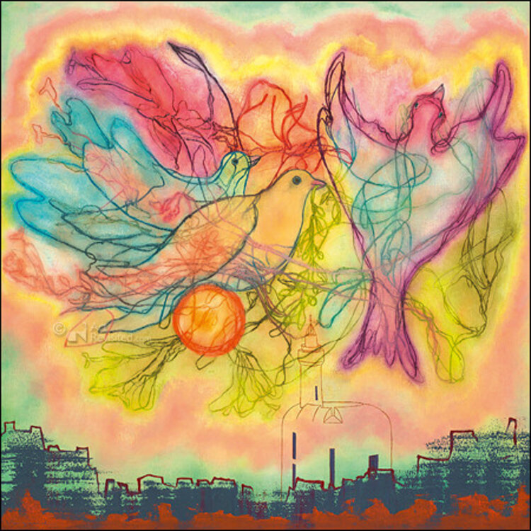 Art Revisited Rendez-vous - mapje met 8 kaarten van Jip Wijngaarden