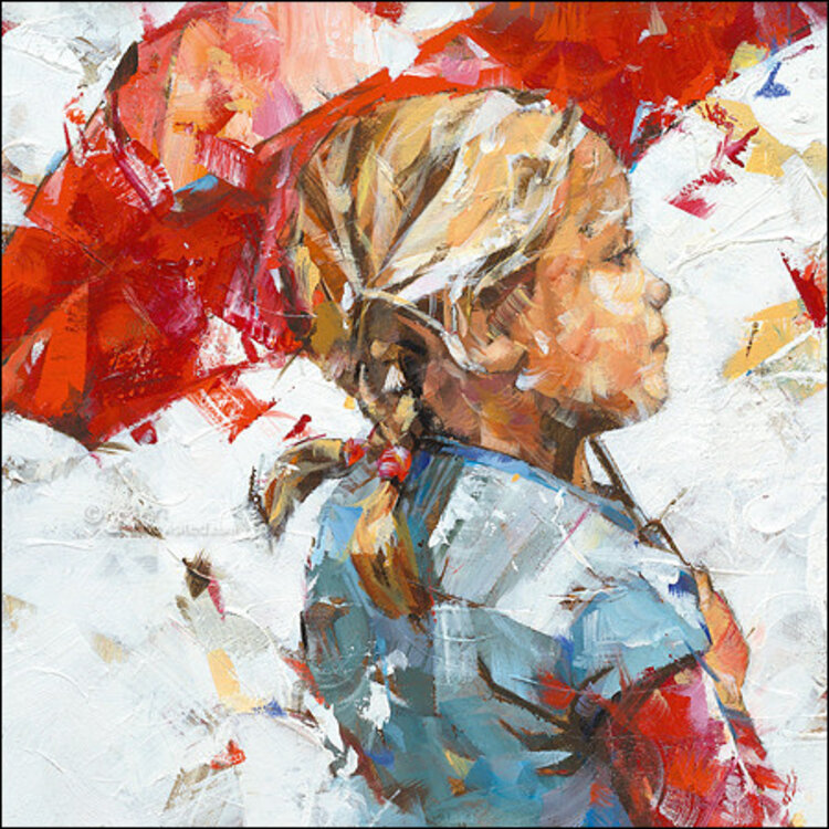 Art Revisited Joy of life - mapje met 8 wenskaarten van Dorus Brekelmans