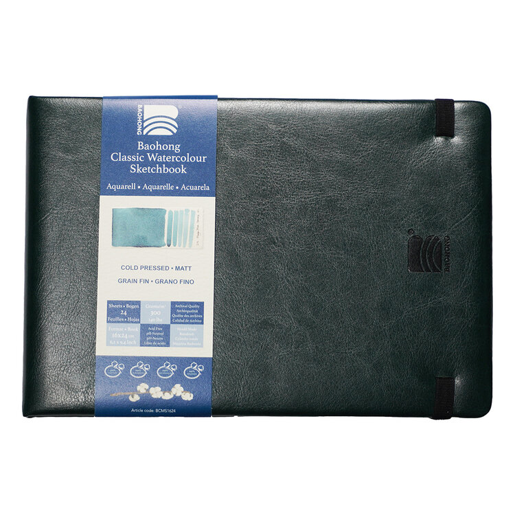 Baohong Classic watercolour sketchbook - cold pressed