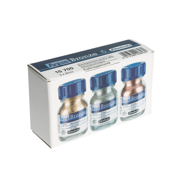 Schmincke aqua bronze (set van 3)