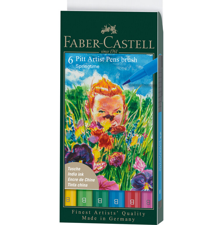 Faber Castell Pitt Artist brushpen (springtime)