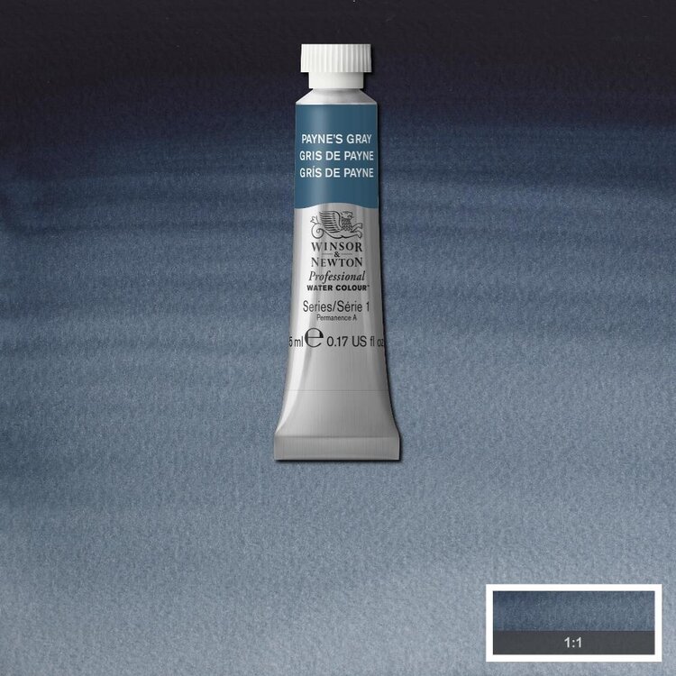 Winsor & Newton aquarelverf basis kleuren (6x 5ml)