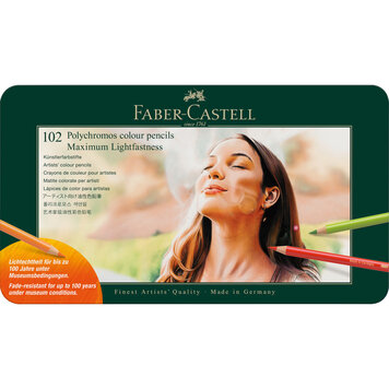 Faber Castell Polychromos kleurpotloden Lightfast assortiment