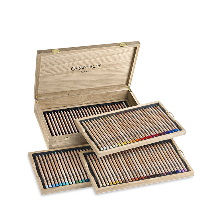 Caran d'Ache Luminance kist (100) kleurpotloden