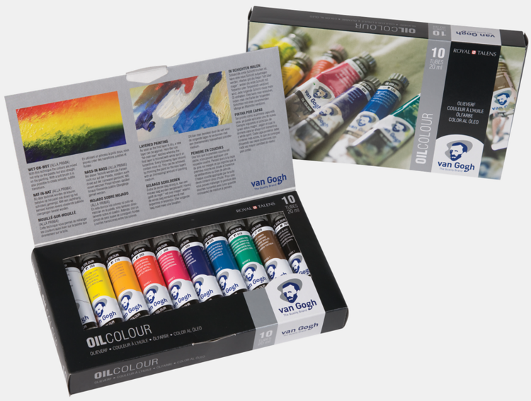 Van Gogh olieverf basisset 10x 20ml