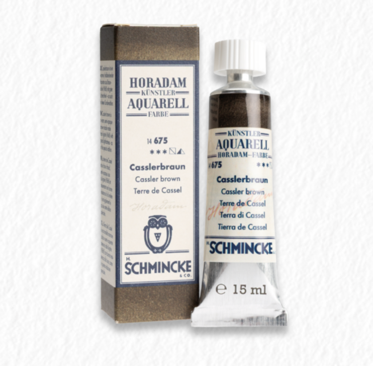 Schmincke (Horadam) 675 cassler brown  - 15ml aquarelverf Limited Edition