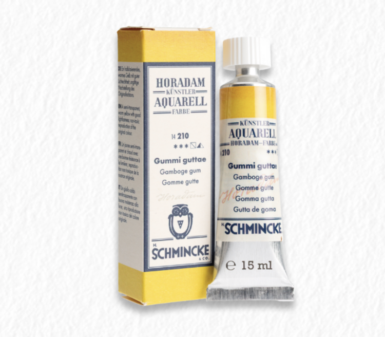 Schmincke (Horadam) 210 gamboge gum - 15ml aquarelverf Limited Edition