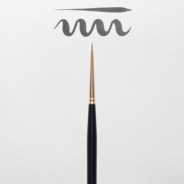 Rembrandt aquarelpenseel rood marter (110)