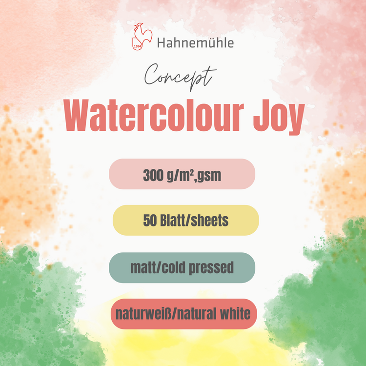 Hahnemühle Watercolour Joy - aquarelblok