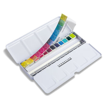 Sennelier aquarelverf Bright Colors (12 napjes)