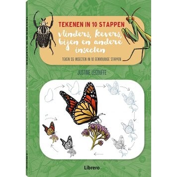 Librero vlinders, kevers, bijen en andere insecten - Justine Lecouffe