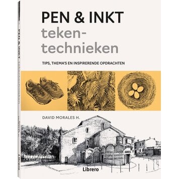 Librero pen & inkt teken technieken - David Morales H.