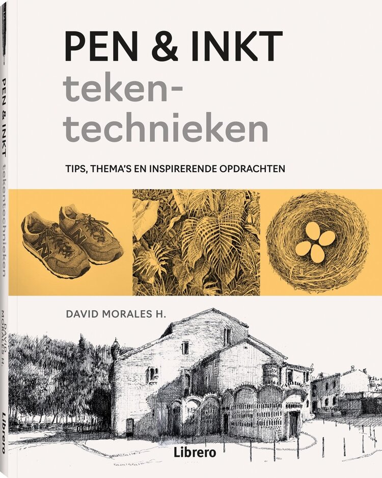 Librero pen & inkt teken technieken - David Morales H.
