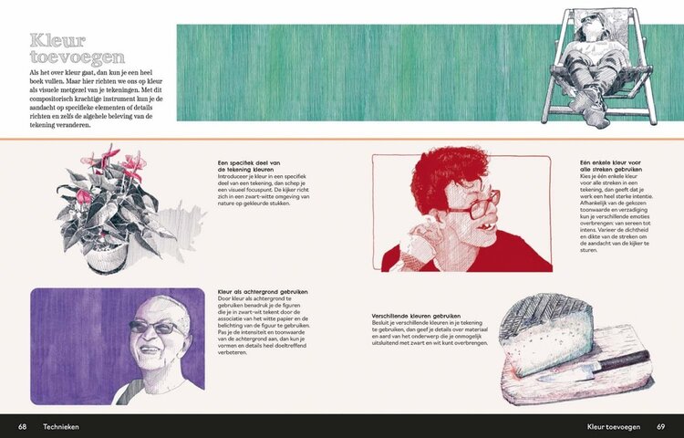 Librero pen & inkt teken technieken - David Morales H.