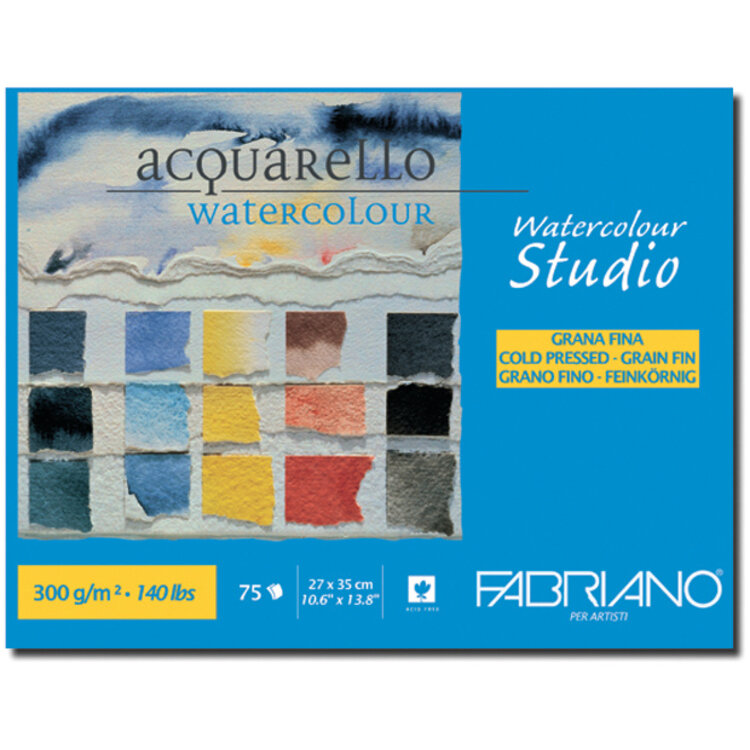 Fabriano aquarelpapier MAXI blok