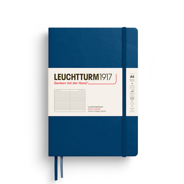 Leuchtturm1917 notitieboek (hardcover) A5 "grow your mind"