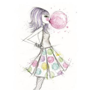 ART group wenskaart - Bethamy's bubble