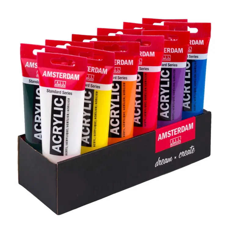 Amsterdam acrylverf VALUE pack 12x 120ml