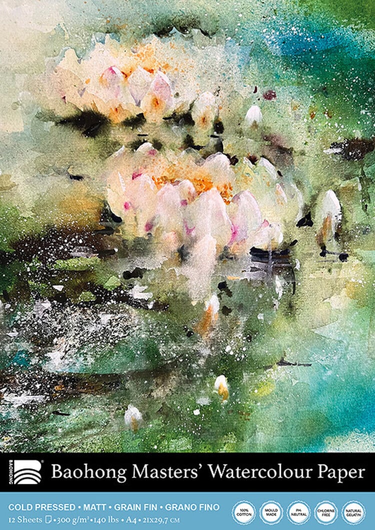 Baohong aquarelpapier cold pressed (pad)