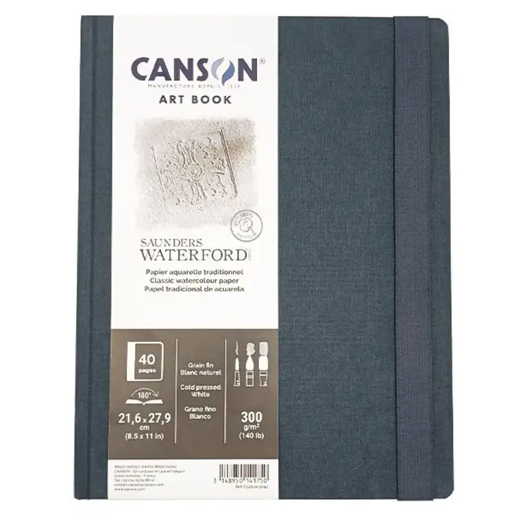 Saunders Waterford (St. Cuthberts Mill) Art Book cold pressed aquarelpapier (300)