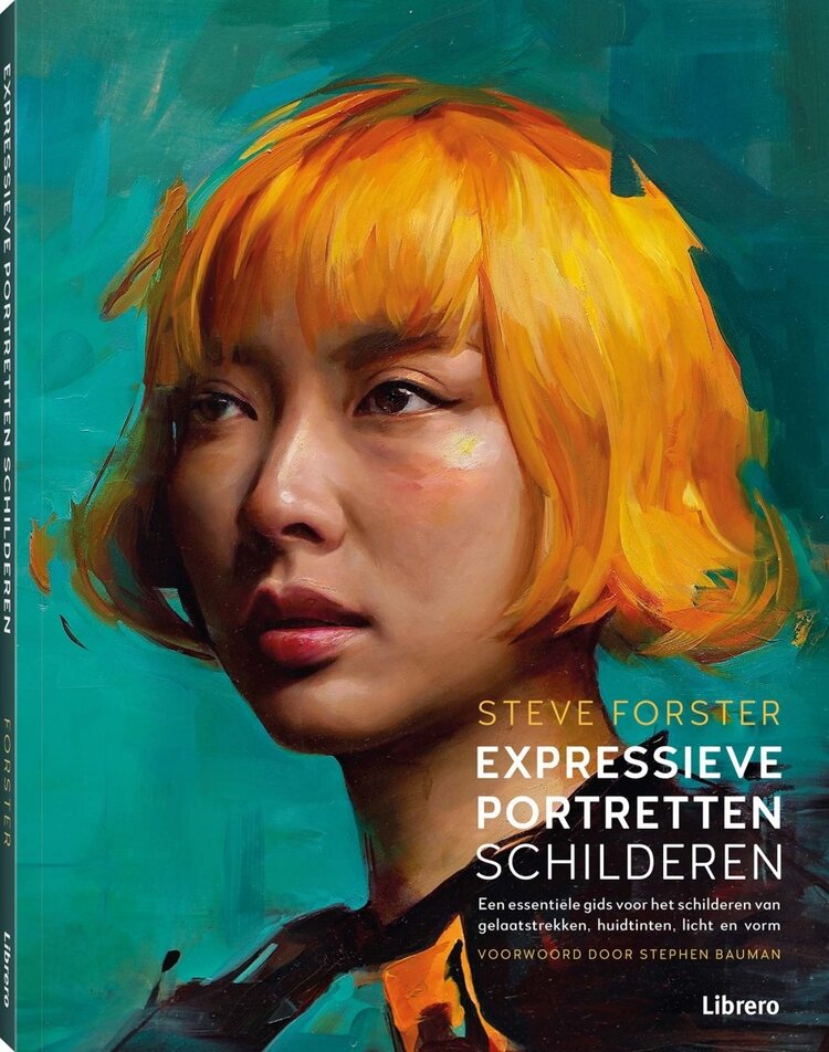 Librero Expressieve portretten schilderen - Steve Forster