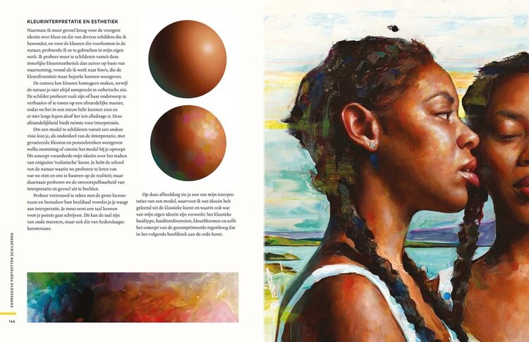 Librero Expressieve portretten schilderen - Steve Forster