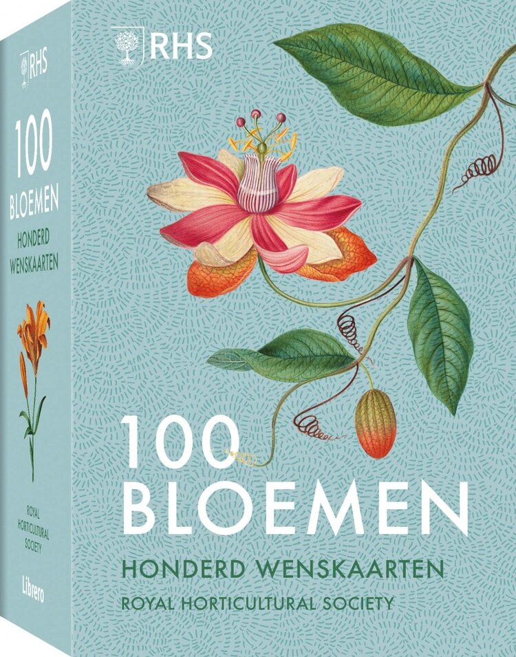 100 bloemen RHS wenskaarten