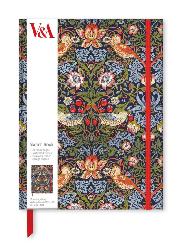 Museum Galeries schetsboek - strawberry thief