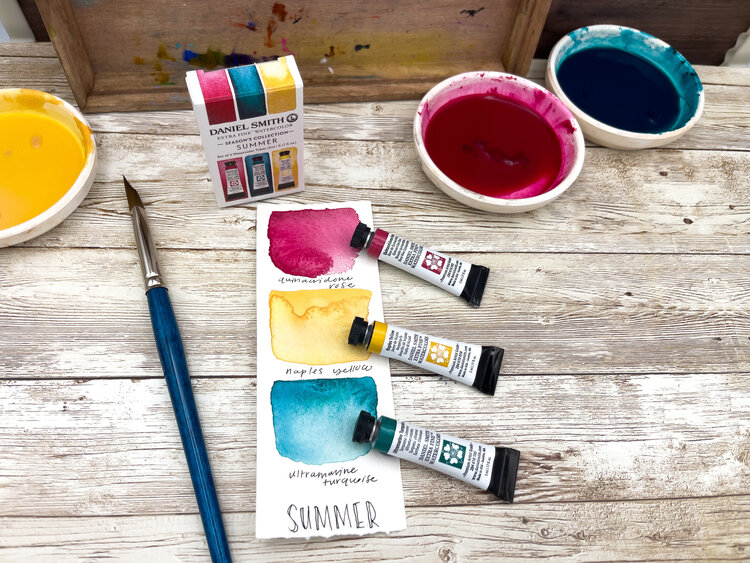 Daniel Smith aquarelverf 3 tubes van 5 ml