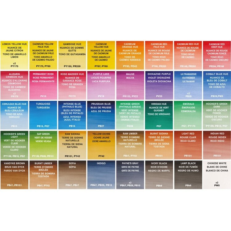 Cotman Water Colours aquarelverf - studio set 48 napjes